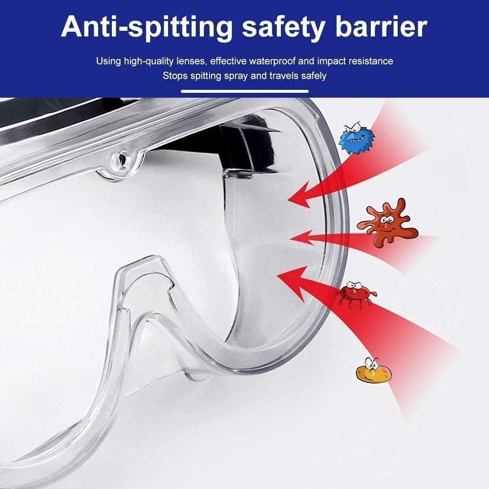 0509 Safety Goggles, Technic Safety Goggles Protection for Classroom Home & Workplace Prevent The Impact of Dust Droplets Gas Protection Glass DeoDap 0509 Safety Goggles, Technic Safety Goggles Protection for Classroom Home & Workplace Prevent The Impact of Dust Droplets Gas Protection Glass DeoDap